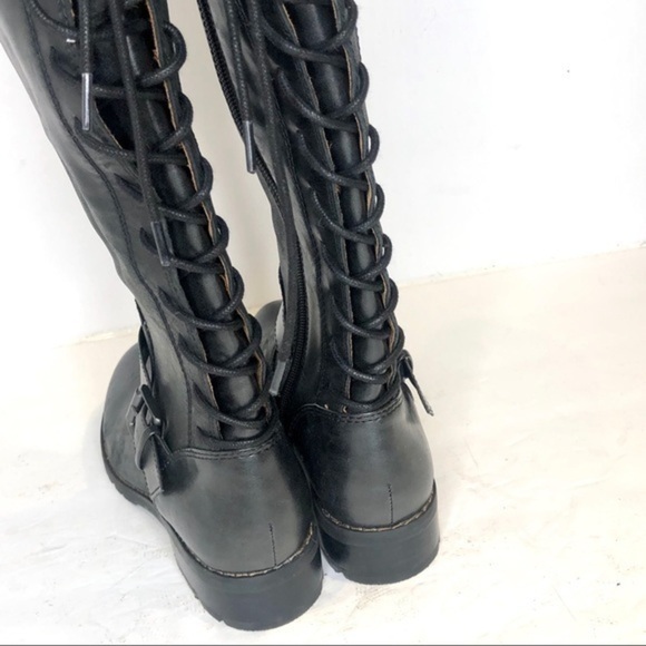SOFFT Kristie Leather Lace Up Tall Boots size 6M - Picture 7 of 12
